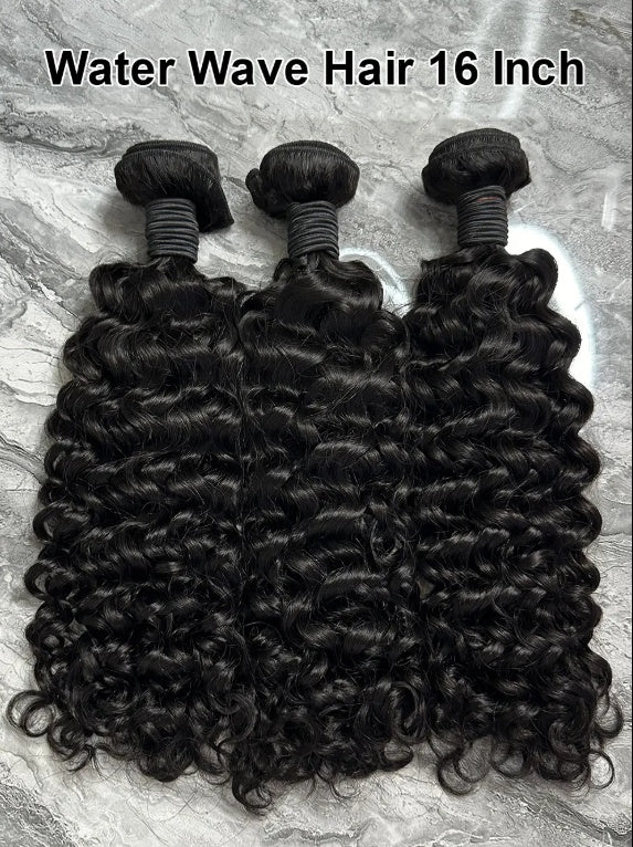 Grade 12A Raw Human Hair Water Wave
