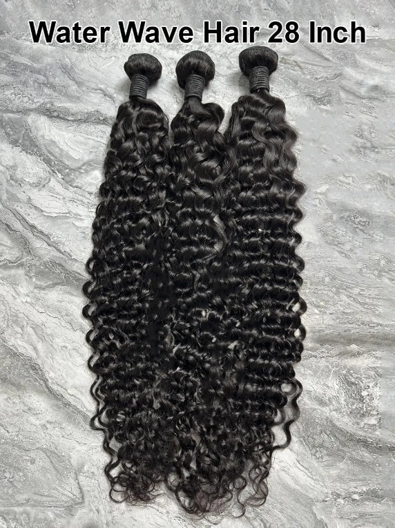 Grade 12A Raw Human Hair Water Wave