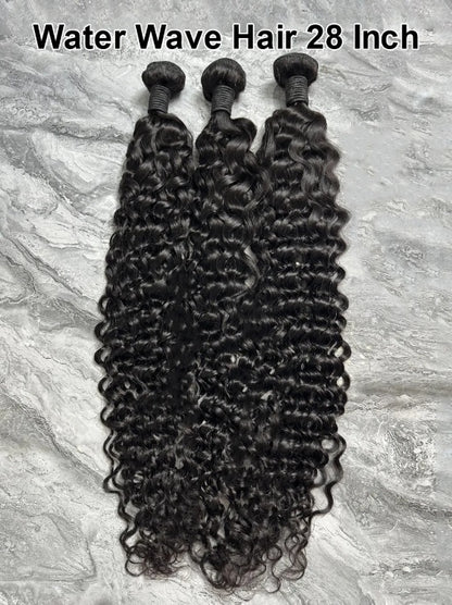 Grade 12A Raw Human Hair Water Wave