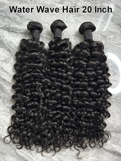 Grade 12A Raw Human Hair Water Wave